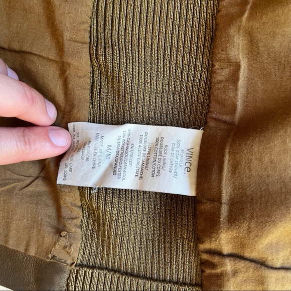 Vince Leather jacket - Picture 4 of 7